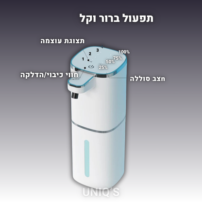 דיספנסר הסבון החכם של UNIQ'S